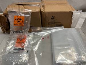 2 Open Cases (1000 each per case) NEW STB709 7x9&nbspZipper Closure Bags 2mil - Using these at home for storage -very strong &amp thick For The Freezer Too Not your flimsy ziplock Hunters Fishers  100 Pack Clear 16x12 4ml Ziplock Bags