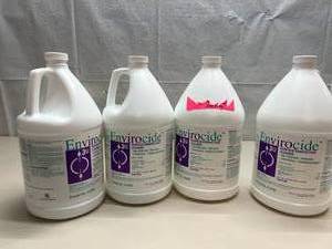 MSRP $200  Lot of 4 NEW Envirocide 13-3300 Surface Disinfectant Cleaners