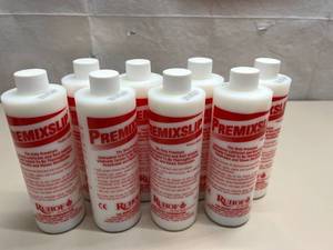 MSRP $240 Lot of 8 Bottles NEW Ruhof Premixslip Instrument Lubricant & Rust Inhibitor -non-sticky, non-toxic, silicone-free & water soluble mineral oil lubricant -withstands high temperatures & forms protective barrier