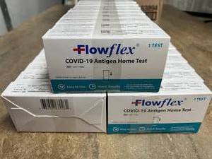 MSRP $360  30 Boxes NEW Flowflex L031-118B5 COVID-19 Antigen Home Tests - Expiration 62925 - However The FDA Extended This Expiration To 1 Year Past This Date Please Look This Info Up Online