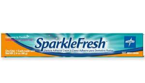MSRP $350  6 Cases (12 each per case) NEW Medline MDS136408 2.4 oz. SparkleFresh Denture Adhesive Cream Exp 126