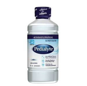 Lot of 2 NEW Abbott 33.8 fl. oz. Pedialyte Electrolyte Solution - Unflavored