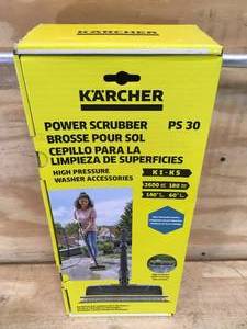 lot 57 image: Karcher Power Scrubber Pressure Washer Accessories