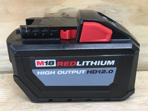 lot 59 image: M18 Red Lithium High Output 12Ah Battery Pack
