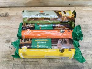 lot 101 image: Lot of 3 - Pine Mountain Fire Logs