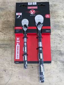 lot 64 image: Craftsman V Series 38 and 12 Ratchet Set Model # CMMT86503V 12192408