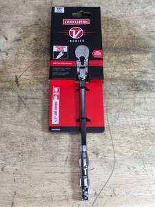 lot 66 image: Craftsman V Series 14 Drive Long Flex Head Ratchet Model # CMMT86303V 12192408