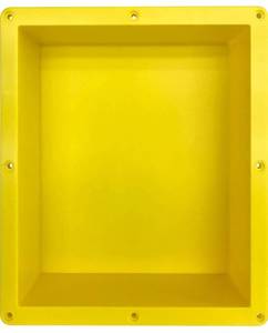 lot 80 image: Shower Niche Ready for Tile 16 14  4 Bathroom Recessed Shower Niche Rectangle Leak Proof Shower Shelf Organizer for Shampoo & Toiletry Storage Yellow