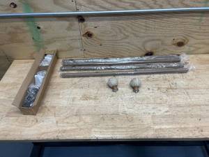 lot 35 image: Set of 2- Curtain Rods