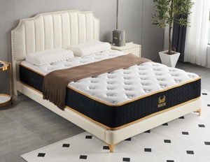 lot 17 image: Xizzi Queen 12 (Pocketed coil with gel) Hybrid Comfort- Medium