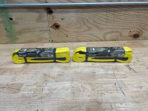 lot 18 image: KEEPER Lot of 2-  2 in. x 12 ft. 1 Ply Lift Slings with Flat Loop