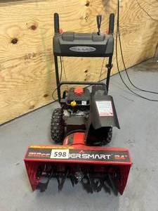 lot 116 image: POWERSMART  Model PSSHD24T 24 Gas Snow Blower