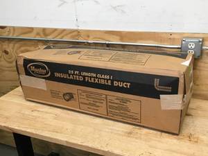 lot 6 image: 25 Length Class 1 Insulated Flexible Duct