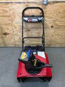 lot 134 image: Non-Working Toro 21 Power Clear Self Propelled Snow Blower Model # 39921
