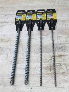 lot 27 image: Lot of 4 - SDS Drill Bits