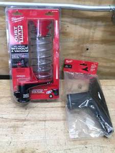 lot 142 image: Milwaukee Dust Trap and Milwaukee Wet Floor Nozzel