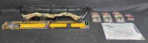 lot 14 image: Diamond Infinite Edge Compound Bow Package with Accessories