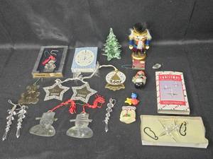 lot 148 image: Vintage Christmas Ornaments Collection - Includes 2002 Keepsakes and Nutcracker