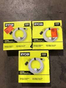 Lot of Ryobi Power Cleaner Hose   Customer Returns See Pictures