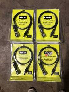 Lot of RYOBI EZClean Power Cleaner 6 ft. Flexible Wand Customer Returns See Pictures