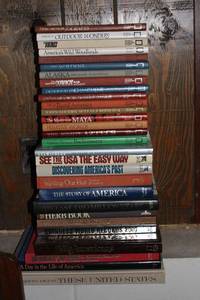 lot 3 image: Collection of 24 Vintage Books from National Geographic Society and Others