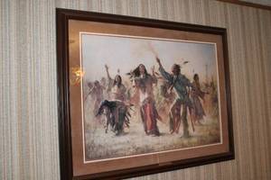 lot 407 image: Framed Art Print Hope Springs Eternal - The Ghost Dance