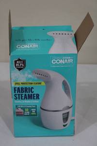 lot 73 image: Conair Fabric Steamer with 1100 Watt Power
