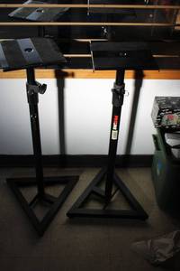 lot 224 image: Pair of Proline Adjustable Speaker Stands