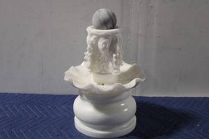 lot 1212 image: White Marble Decorative Fountain