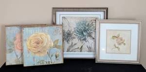 lot 305 image: Decorative Floral Prints