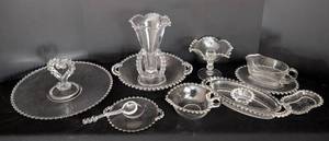 lot 307 image: Vintage Imperial Glass Candlewick, Clear