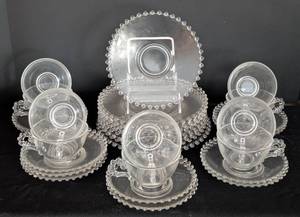 lot 308 image: Imperial Glass Candlewick Clear