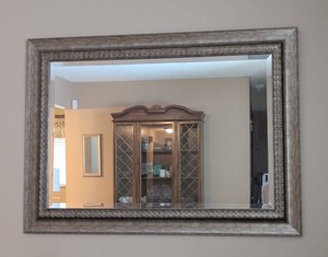 lot 209 image: Large Decorative Wall Mirror