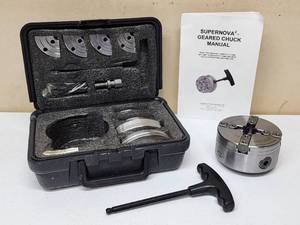 lot 60 image: Nova Lathe Woodworking Supernova Gear Chuck NEW