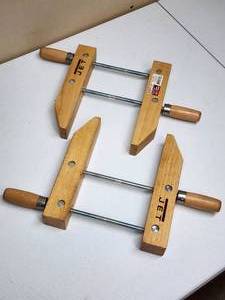 lot 179 image: (2) Jet Woodworking Clamps