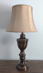 lot 228 image: Decorative Brass Table Lamp