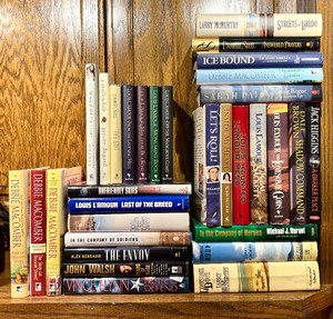 lot 243 image: Lot of Hardcover Novels by Debbie Macomber, John Walsh and More