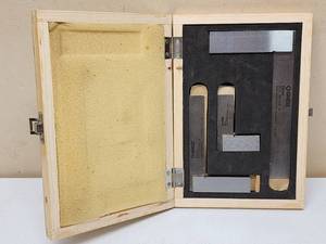 lot 47 image: Set of (3) Groz Precision Squares