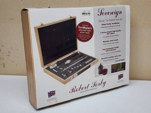 lot 62 image: Robert Sorby Lathe Woodworking Deluxe Turn Master Tool Set