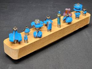 lot 91 image: (14) Assorted 12 ShaperRouter Bits
