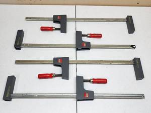 lot 24 image: (4) Bessey Woodworking Clamps