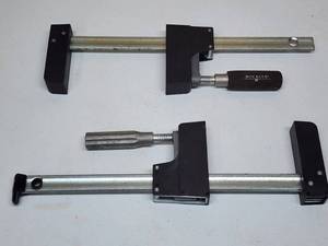 lot 28 image: (2) Rockler Woodworking Clamps