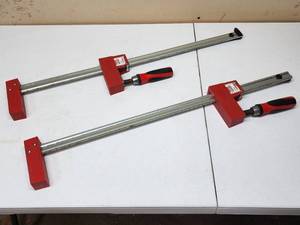 lot 70 image: (2) Bessy Woodworking Clamps