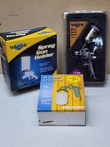 lot 150 image: (3) Assorted Spray Gun Accessories