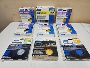 lot 98 image: Assorted Woodworking Sanding Discs