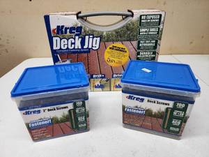 lot 173 image: Kreg Deck Jig with Accessories