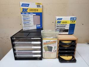 lot 96 image: Assorted Woodworking Sanding Accessories