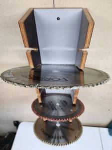 lot 106 image: (3) Assorted Table Saw Blades