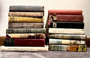 lot 348 image: Variety of Vintage Books