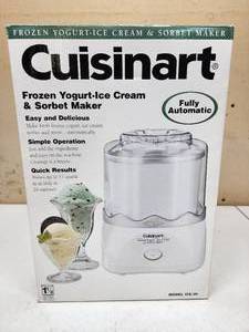 lot 237 image: Cuisinart Ice Cream and Sorbet Maker